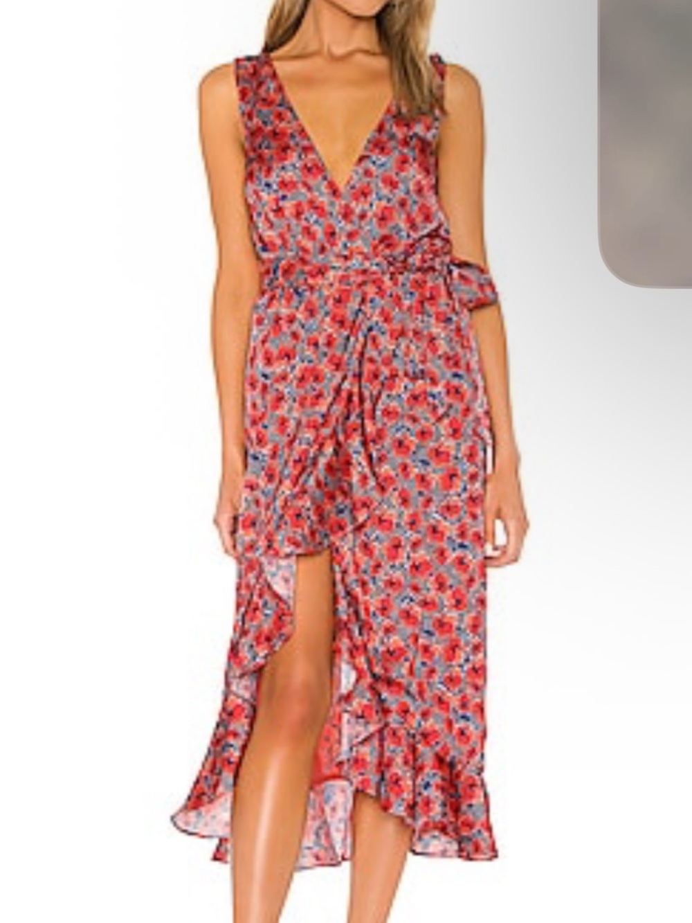 Harlow 1960 x REVOLVE Mitra Midi dress pop color event formal cocktail